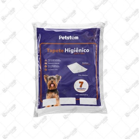 TAPETE HIGIENICO SLIM C/7 60X55