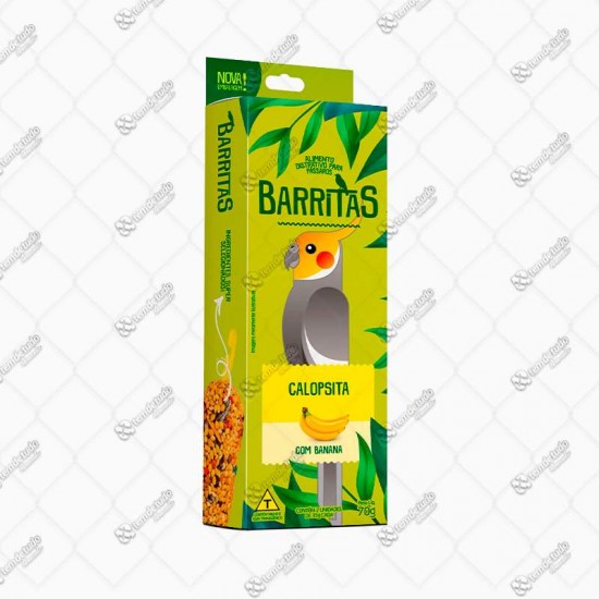 BASTAO CALOPSITA BANANA 70G 