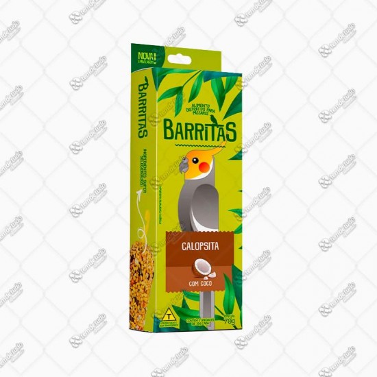 BASTAO CALOPSITA COCO 70G 