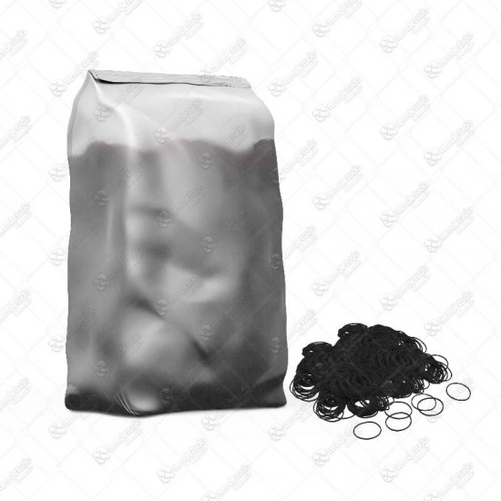 ELASTICOS PET PRETO 1KG C/33000