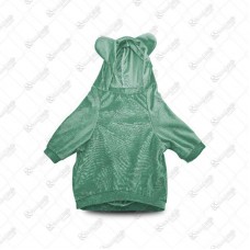 17213 - ROUPA BLUSAO TEDDY DE PLUSH G VERDE