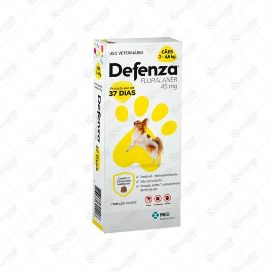 DEFENZA 45MG 2 A 4,5KG 1COMP