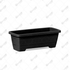 17098 - VASO PLAST RET PRETO PP 350ML 