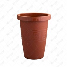 17109 - VASO PLAST RED GREGO TERRACOTA 5LT