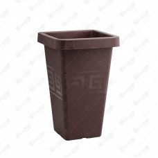 17133 - VASO PLAST QUAD GREGO CAFE 10LT