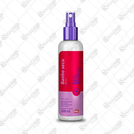 BANHO SECO PELO AMOR 200ML IBASA