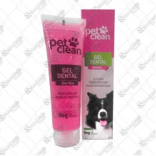 13360 - GEL DENTAL MORANGO 90G PET CLEAN