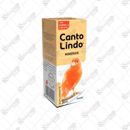 CANTOLINDO MINERAIS 20ML