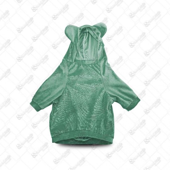 ROUPA BLUSAO TEDDY DE PLUSH M VERDE