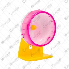 17356 - RODINHA PLASTICA HAMSTER P ROSA