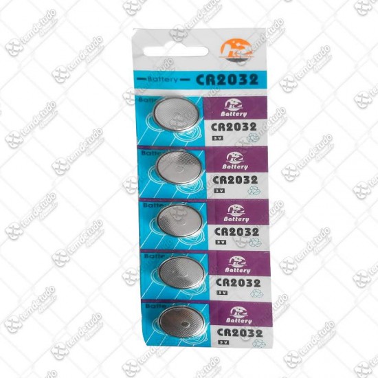 BATERIA CR 2032/3V CARTELA C/5