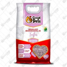 17086 - AREIA P/GATO TOFU BIODEG LAVANDA 2KG