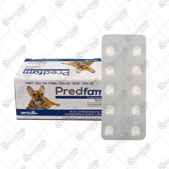 PREDFARM 5 MG CARTELA C/10