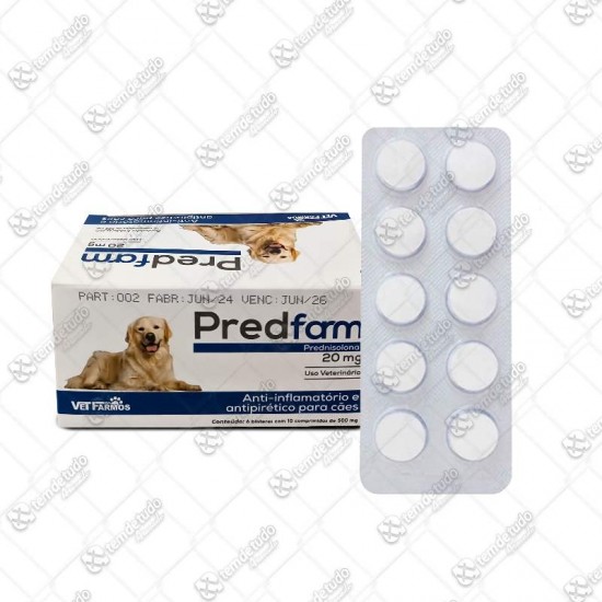 PREDFARM 20MG CARTELA C/10