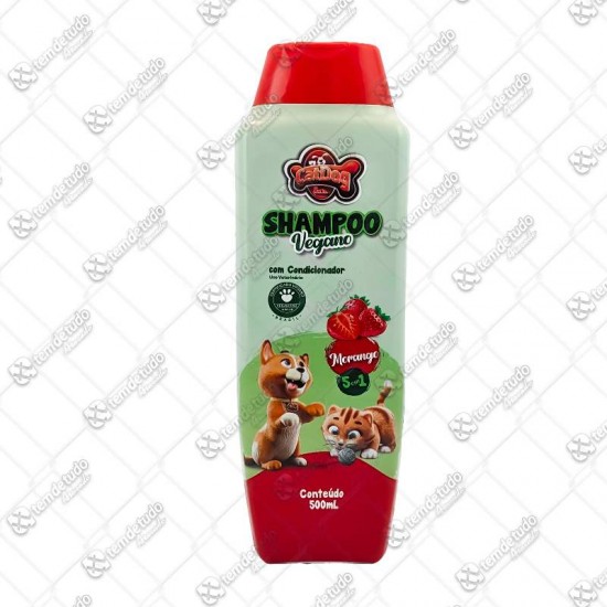 SHAMPOO VEGANO 5 EM 1 MORANGO 500ML