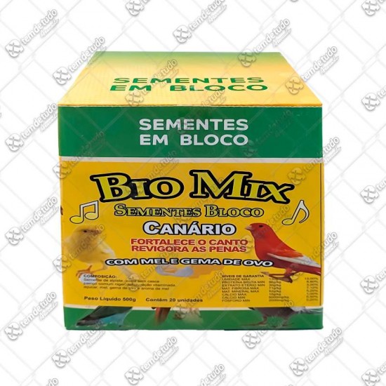 SEMENTE BLOCO CANARIO 500G C/20