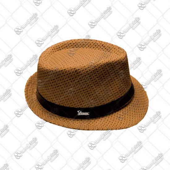 CHAPEU FIBRA 58CM PALHA 