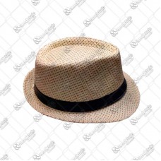 17638 - CHAPEU FIBRA 58CM XADREZ