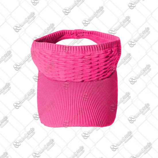 VISEIRA DE PRAIA ELASTICA 58CM ROSA