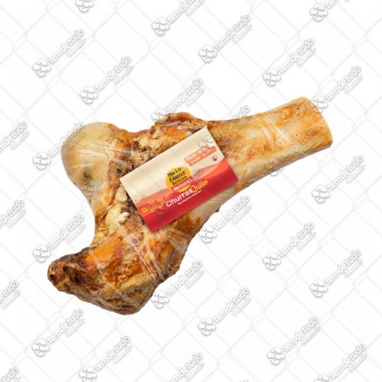 MEIO FEMUR BOVINO NATURAL 18CM CHURRAS