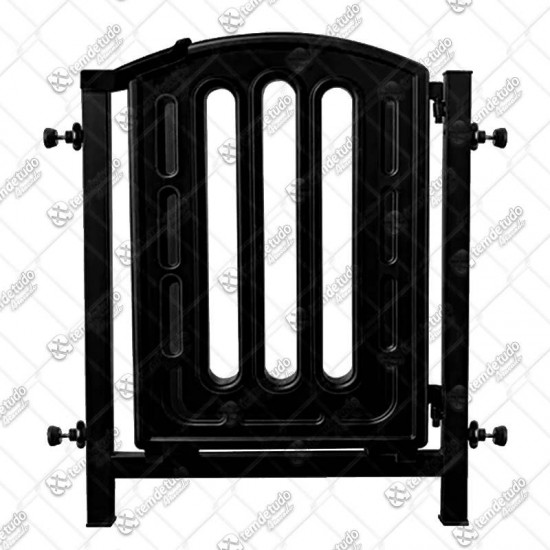 PORTAO CANCELLO C/EXTENSOR BLACK 80CM