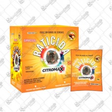 17857 - RATICIDA GIRASSOL CITROMAX 1KG 40X25G