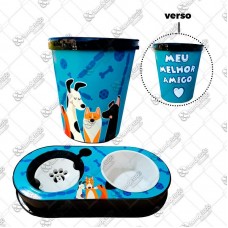 17650 - KIT ALIMENTO CACHORRO MACHO AZUL 