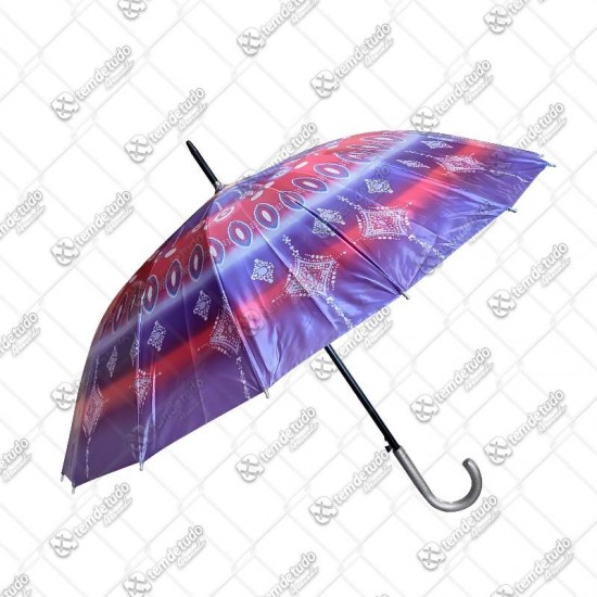 GUARDA CHUVA FEM CB CURVO COLOR 54CM 