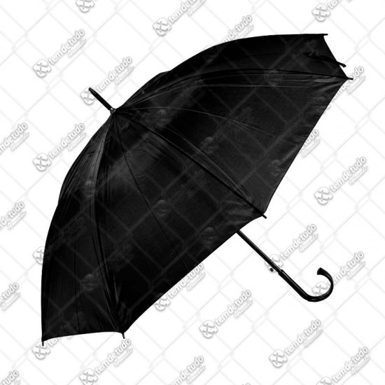 GUARDA CHUVA PT PORTARIA CB CURVO 0,68CM