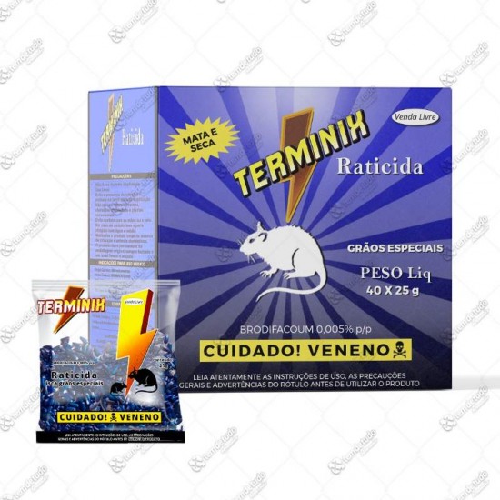 RATICIDA TERMINIX GRAOS ESP CX C/40X25G