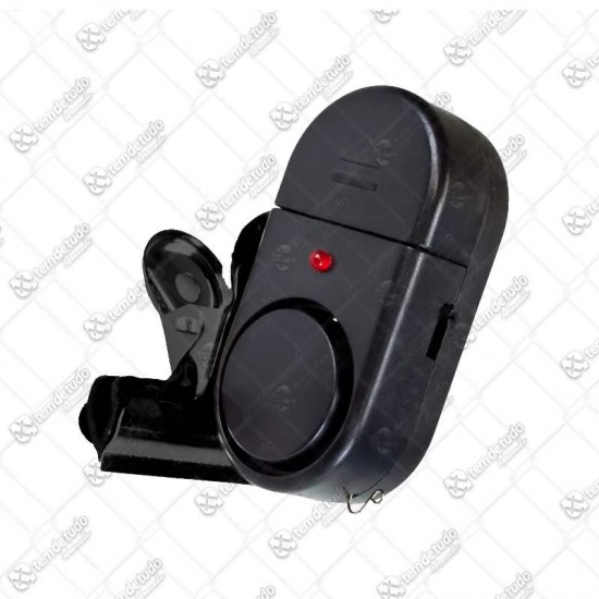 ALARME P/VARA DE PESCA COM LED 