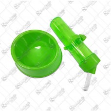 18079 - KIT BEBED/COMED HAMSTER VERDE C/6 