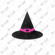 18039 - ADESIVO PET HALLOWEEN CHAPEU BRUXA C/20