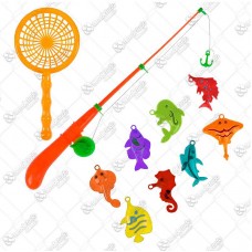 18099 - KIT BRINQUEDO PEGA PEIXE C/VARA E PEIXES