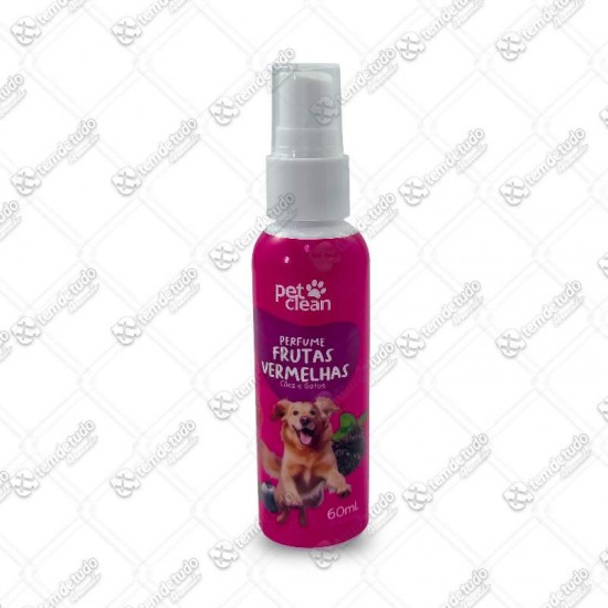 PERFUME FRUTAS VERMELHAS 60ML PET CLEAN