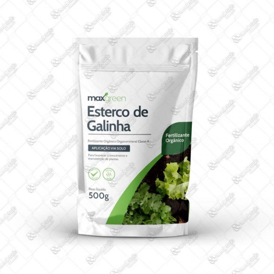 FERTILIZANTE ESTERCO GALINHA MAX G 500G