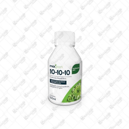 FERTILIZANTE NPK 10-10-10 MAXGREEN 100ML