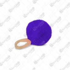 18274 - LACO PENTEADO POMPOM ROXO G C/6