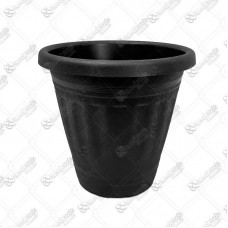 18263 - VASO PLAST 20 FLORENCA PRETO 