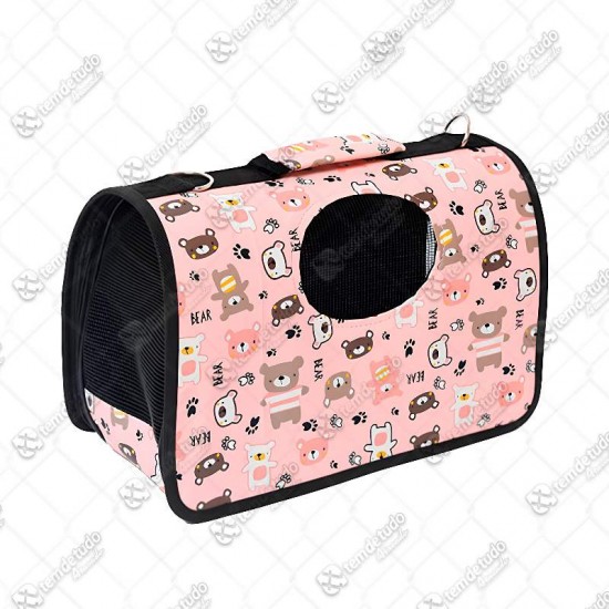 BOLSA PET TRANSPORTE ESTAMPADA M