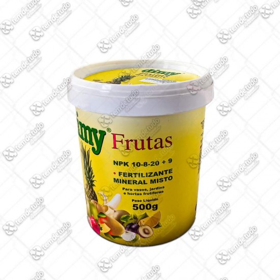 FERTILIZANTE 10.8.20+9 FRUTAS 500G