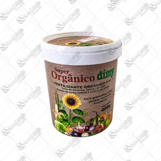 FERTILIZANTE ORGANICO 4 EM 1 400G