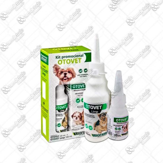 KIT PROMOCIONAL OTOVET OTOLOGICO + LIMP