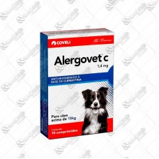 18470 - ALERGOVET C 1,4MG C/10 COMP