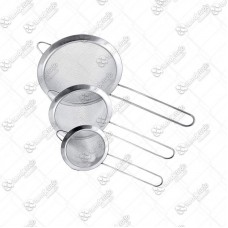 18487 - KIT PENEIRAS EM ACO INOX C/3