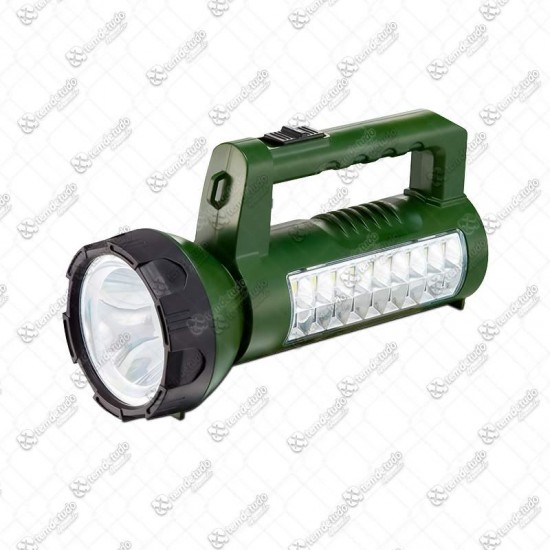 LANTERNA RECARREGAVEL 1LED 40W 17CM