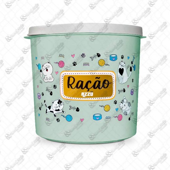 PORTA RACAO CAT VERDE 2L