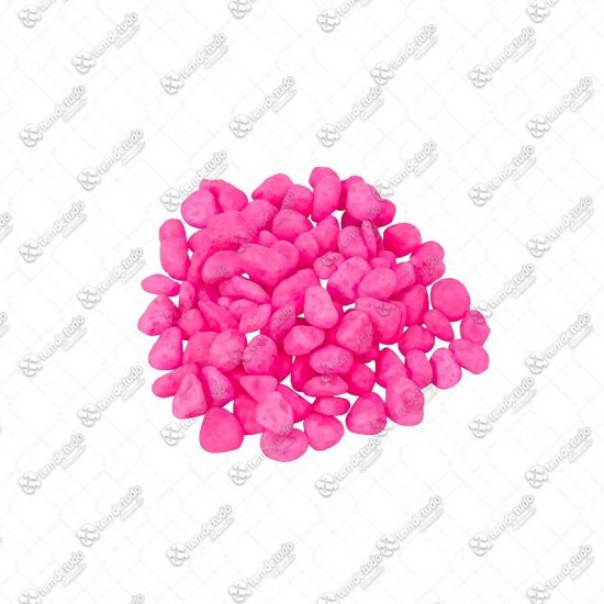 PEDRA DECORATIVA ROSA NEON 300G