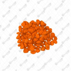 18637 - PEDRA DECORATIVA LARANJA NEON 300G