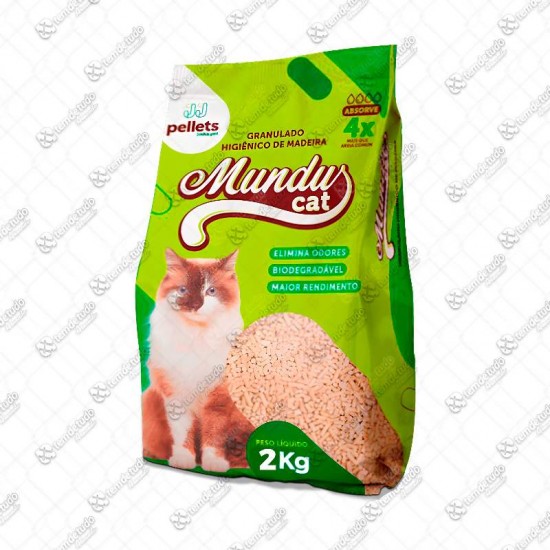 ZZ GRANULADO MADEIRA 2KG C/5 MUNDUS CAT